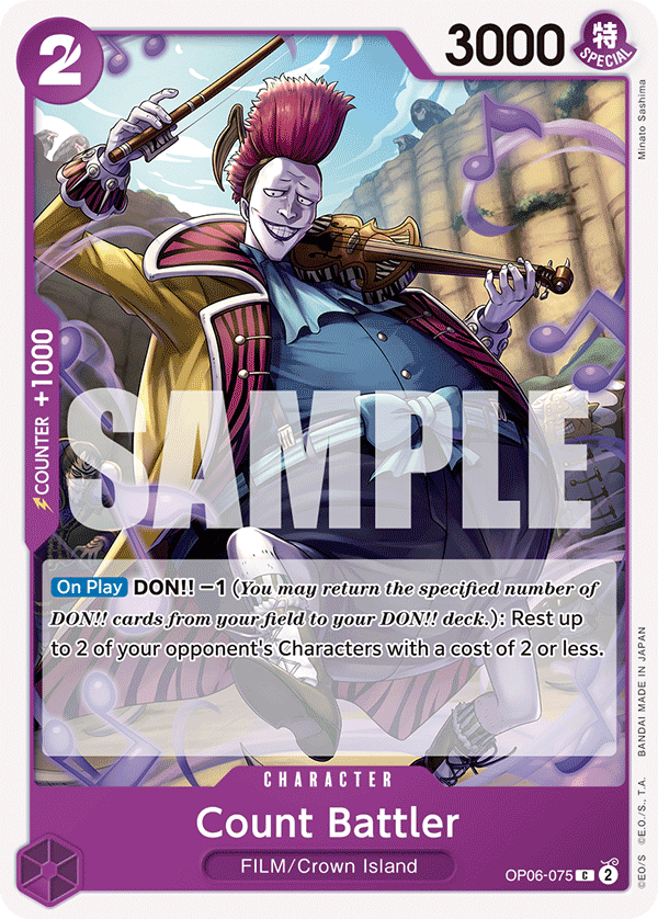 Count Battler - OP06-075 - WINGS OF THE CAPTAIN