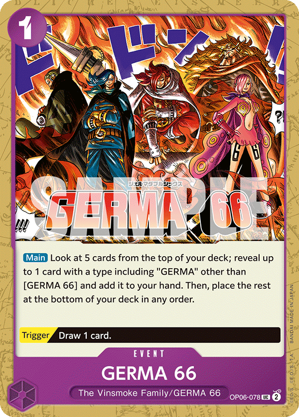 GERMA 66 - OP06-078 - WINGS OF THE CAPTAIN