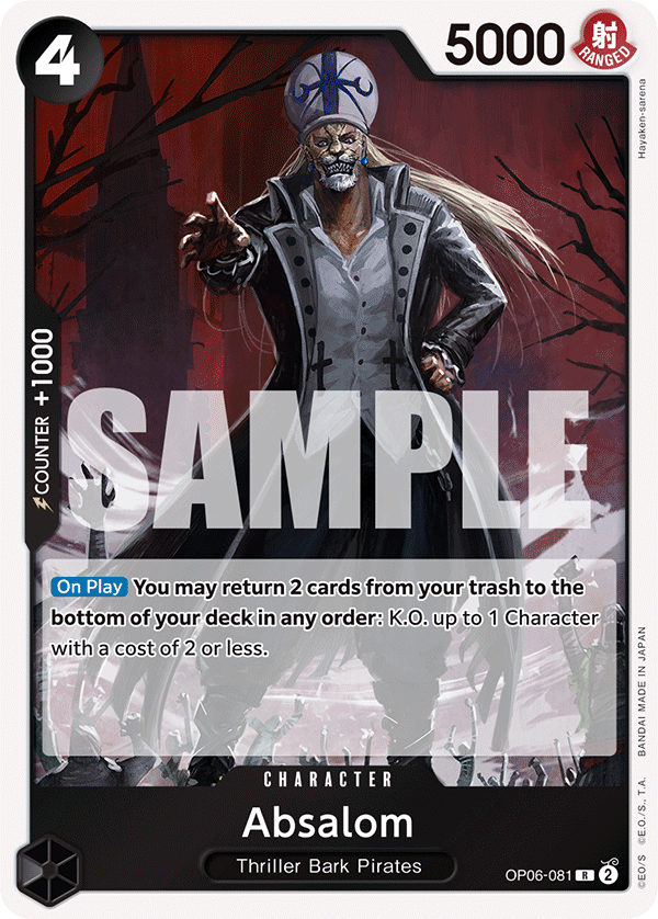 Absalom - OP06-081 - WINGS OF THE CAPTAIN