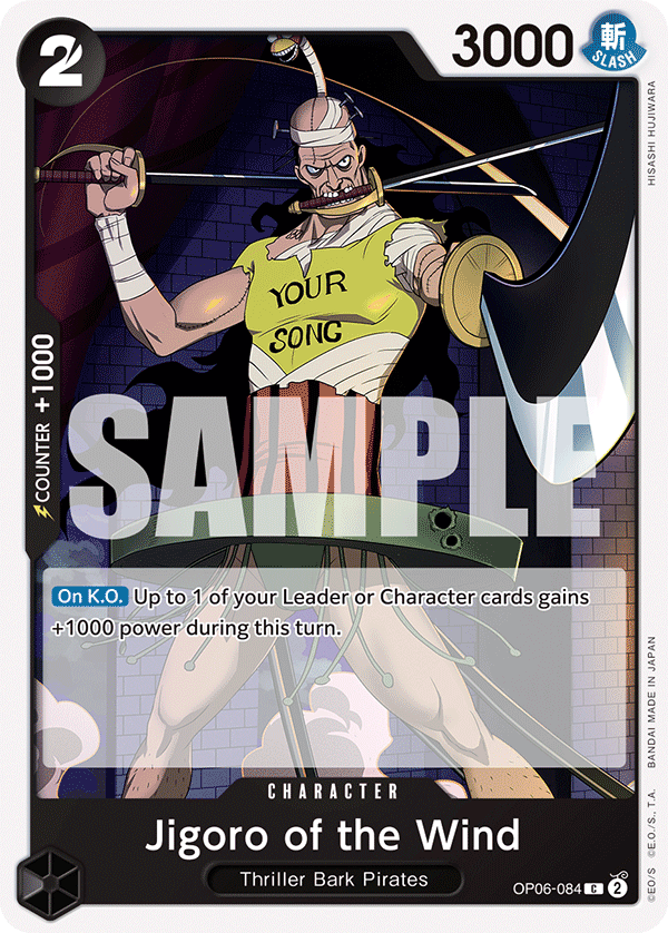 Jigoro of the Wind - OP06-084 - WINGS OF THE CAPTAIN