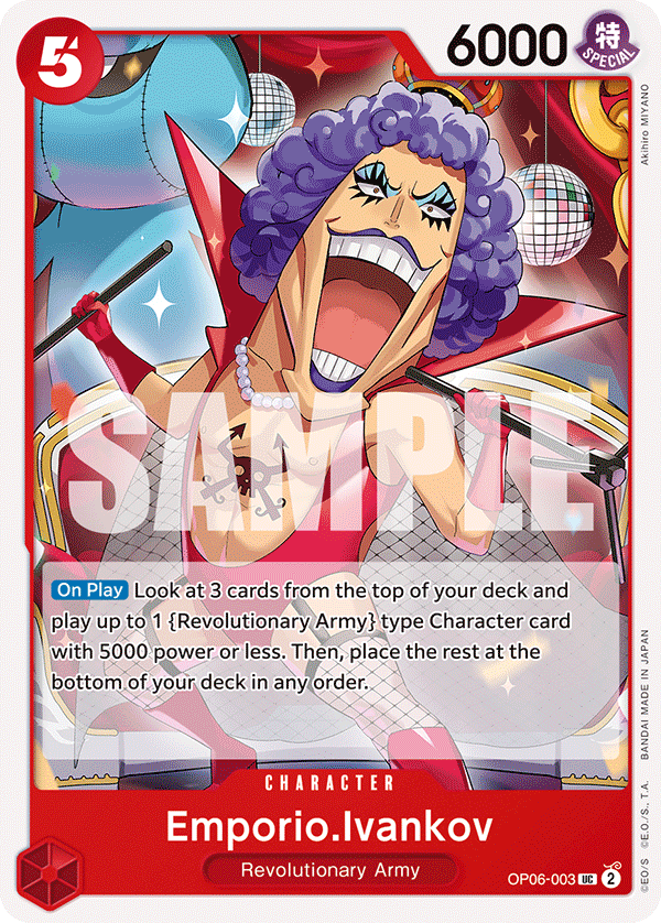 Emporio.Ivankov - OP06-003 - WINGS OF THE CAPTAIN