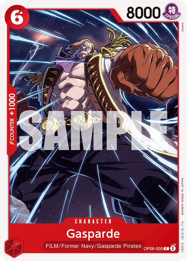 Gasparde - OP06-005 - WINGS OF THE CAPTAIN