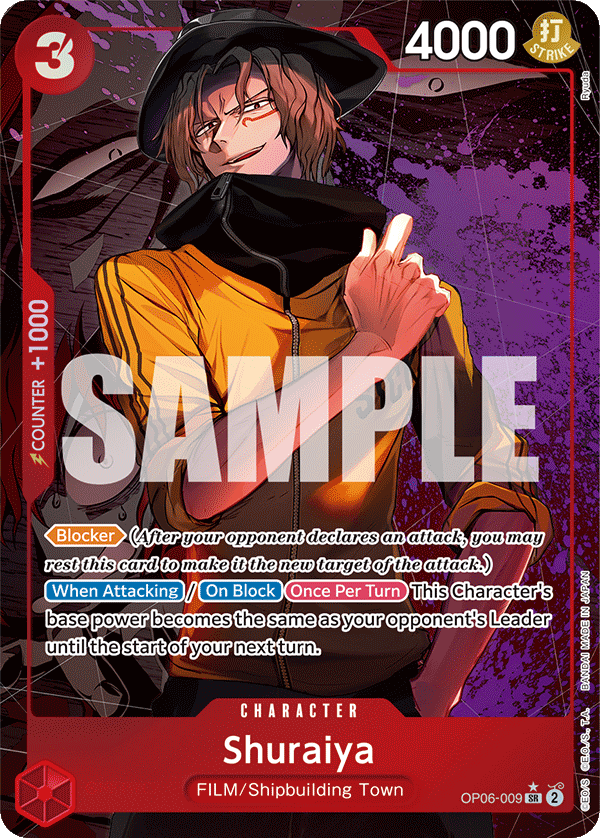 Shuraiya (Alternate Art) - OP06-009 - WINGS OF THE CAPTAIN