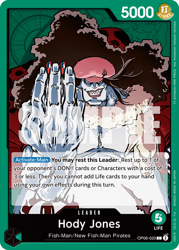 Hody Jones - OP06-020 - WINGS OF THE CAPTAIN
