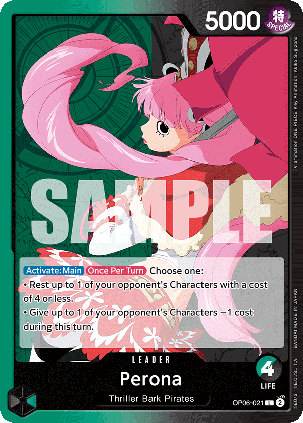 Perona - OP06-021 - WINGS OF THE CAPTAIN