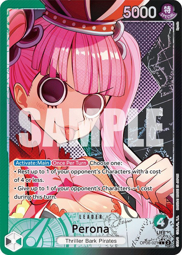 Perona (Alternate Art) - OP06-021 - WINGS OF THE CAPTAIN