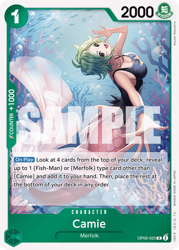 Camie - OP06-025 - WINGS OF THE CAPTAIN