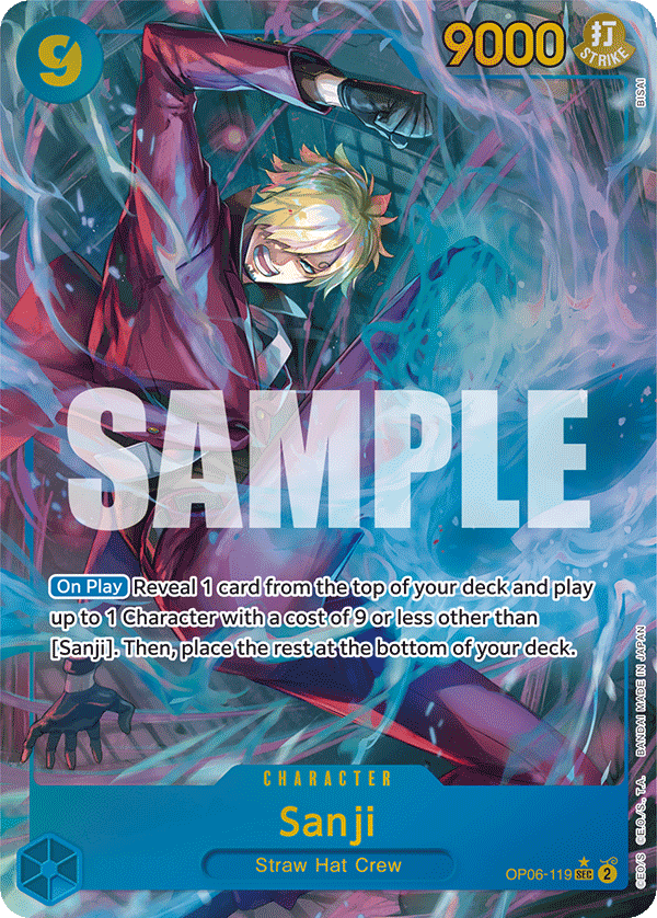 Sanji (Alternate Art) - OP06-119 - WINGS OF THE CAPTAIN