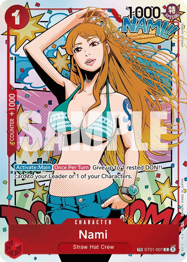 Nami - ST01-007 - WINGS OF THE CAPTAIN