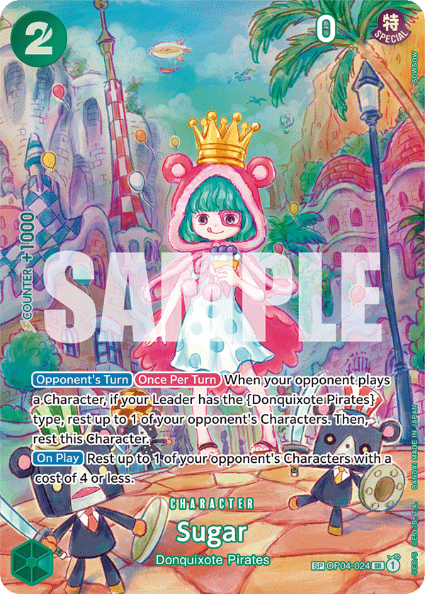 Sugar (SP) - OP04-024 - WINGS OF THE CAPTAIN