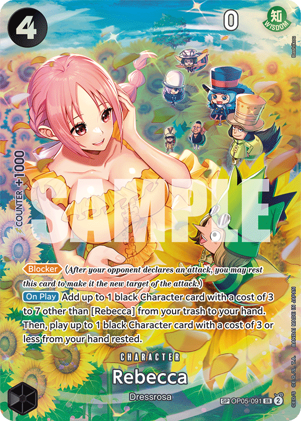 Rebecca (SP) - OP05-091 - WINGS OF THE CAPTAIN