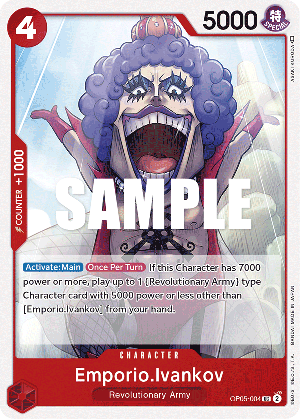 Emporio.Ivankov - OP05-004 - AWAKENING OF THE NEW ERA