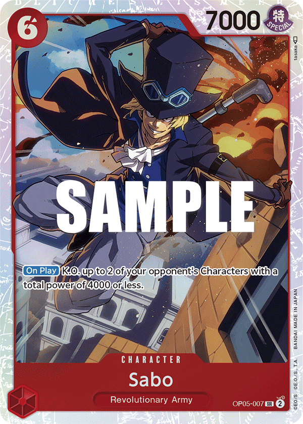 Sabo - OP05-007 - AWAKENING OF THE NEW ERA