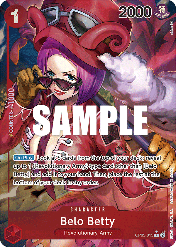 Belo Betty (Alternate Art) - OP05-015 - AWAKENING OF THE NEW ERA