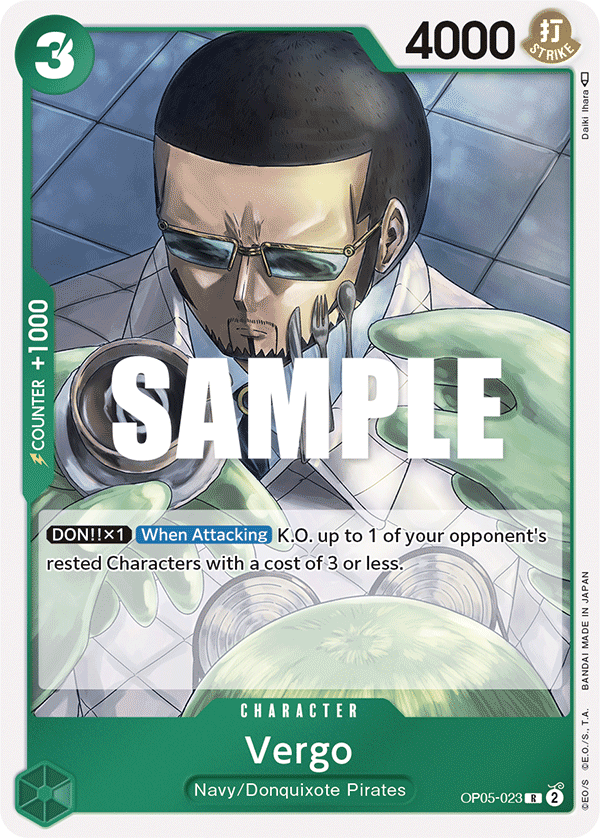 Vergo - OP05-023 - AWAKENING OF THE NEW ERA