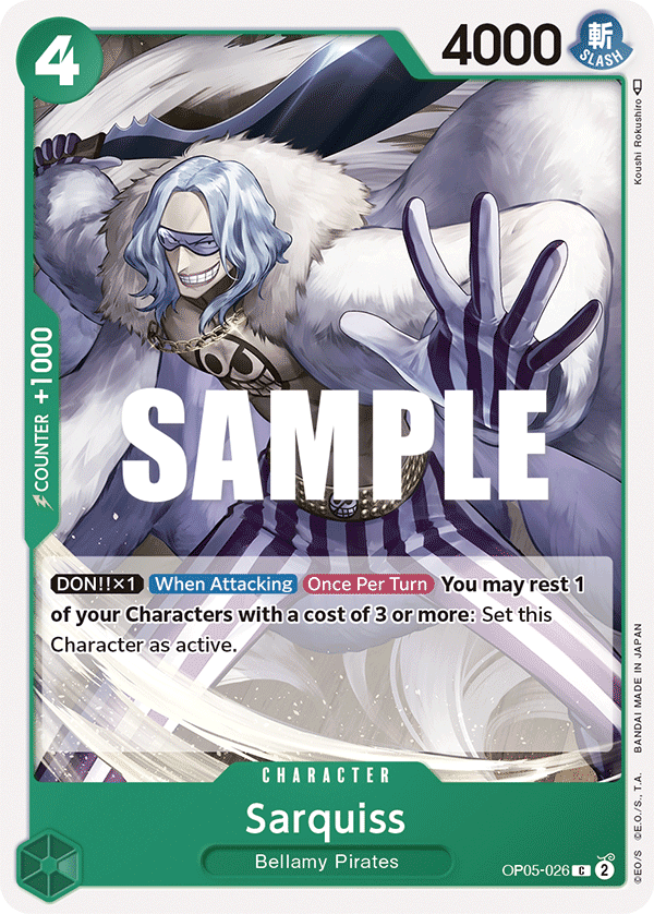 Sarquiss - OP05-026 - AWAKENING OF THE NEW ERA