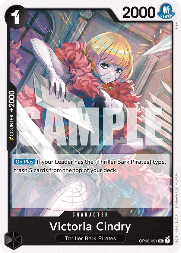 Victoria Cindry - OP06-091 - WINGS OF THE CAPTAIN