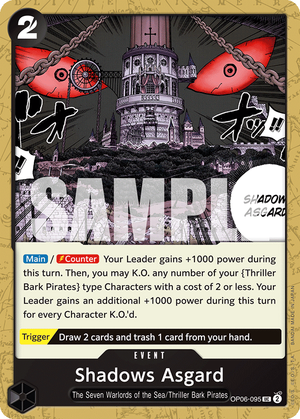 Shadows Asgard - OP06-095 - WINGS OF THE CAPTAIN