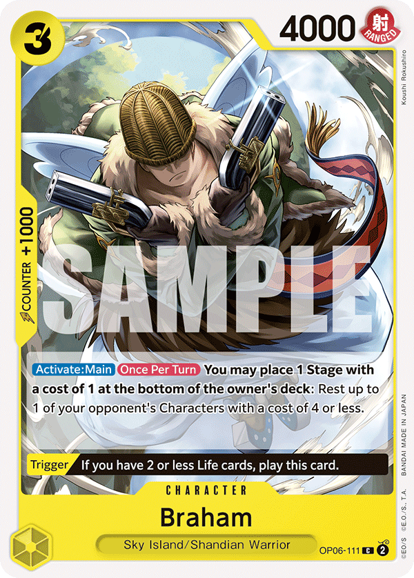 Braham - OP06-111 - WINGS OF THE CAPTAIN