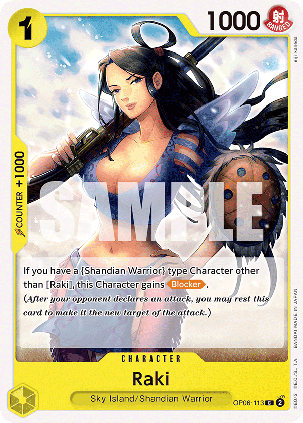 Raki - OP06-113 - WINGS OF THE CAPTAIN