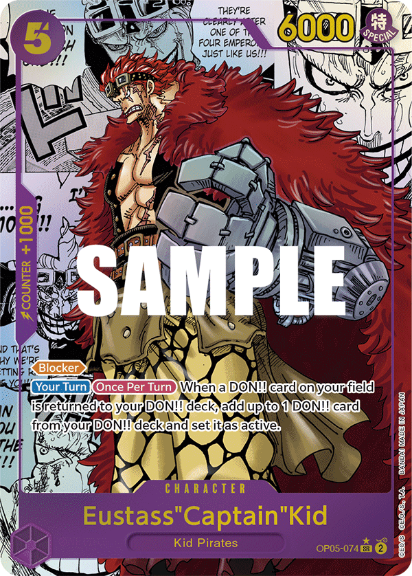 Eustass"Captain"Kid (Manga) - OP05-074 - AWAKENING OF THE NEW ERA
