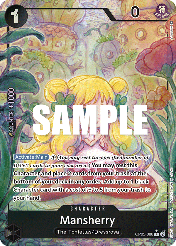 Mansherry (Alternate Art) - OP05-088 - AWAKENING OF THE NEW ERA