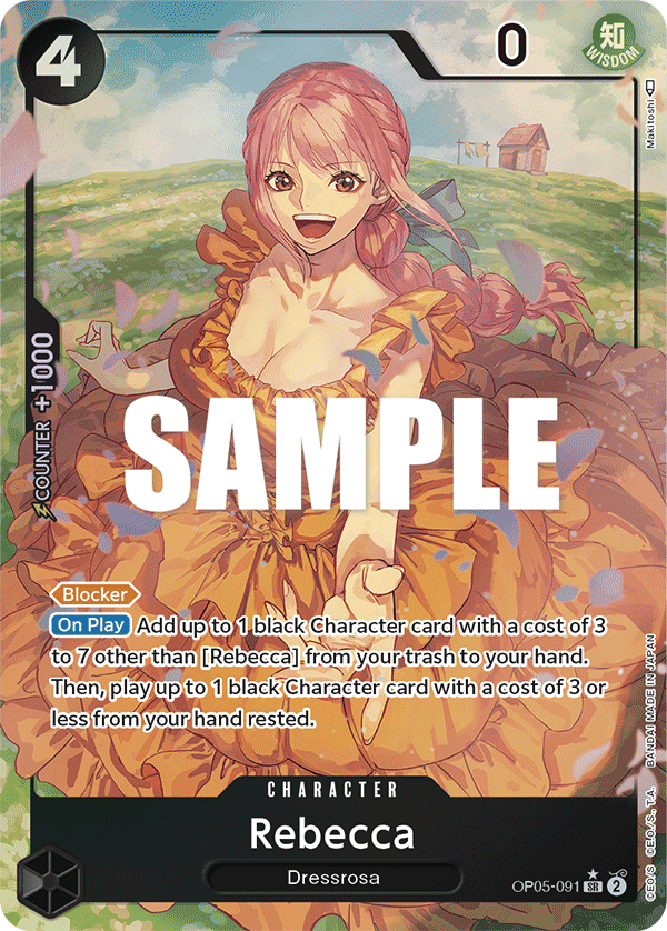 Rebecca (Alternate Art) - OP05-091 - AWAKENING OF THE NEW ERA