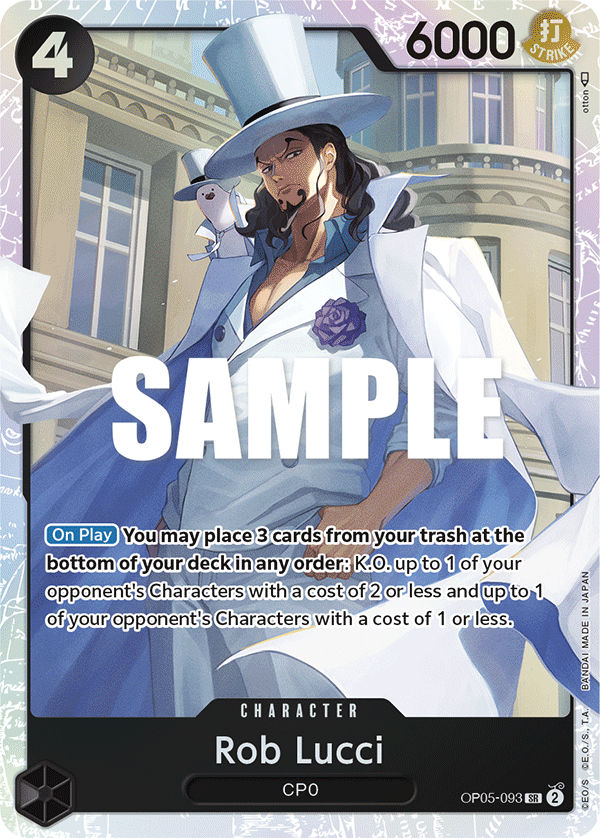 Rob Lucci - OP05-093 - AWAKENING OF THE NEW ERA