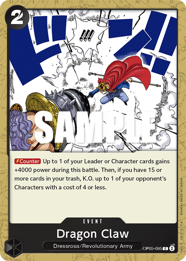 Dragon Claw - OP05-095 - AWAKENING OF THE NEW ERA