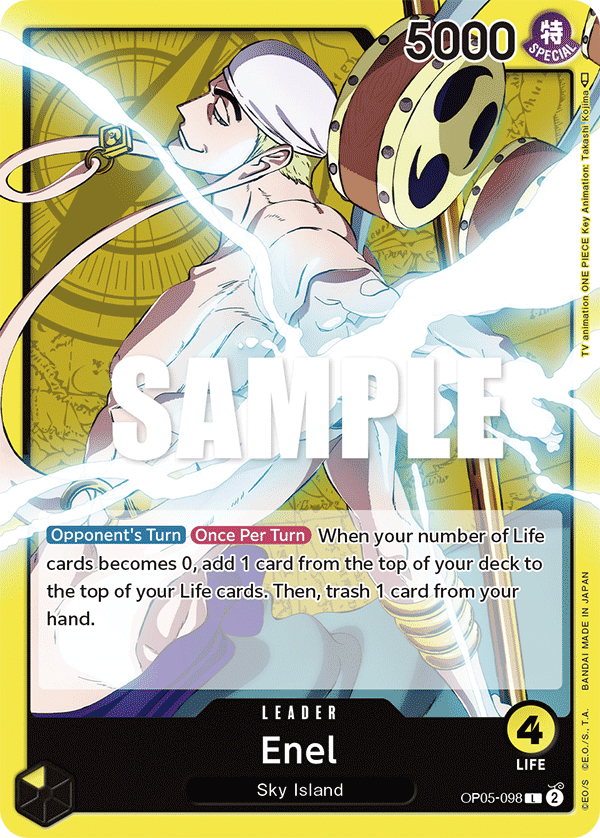 Enel - OP05-098 - AWAKENING OF THE NEW ERA