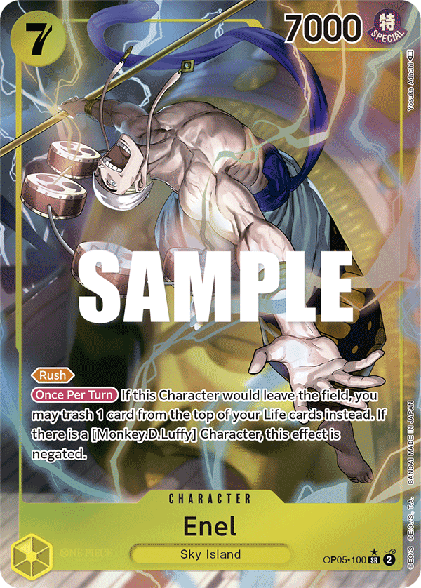 Enel (Alternate Art) - OP05-100 - AWAKENING OF THE NEW ERA