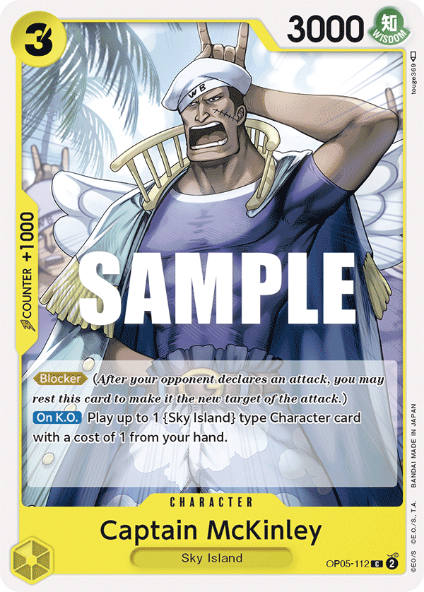 Captain McKinley - OP05-112 - AWAKENING OF THE NEW ERA