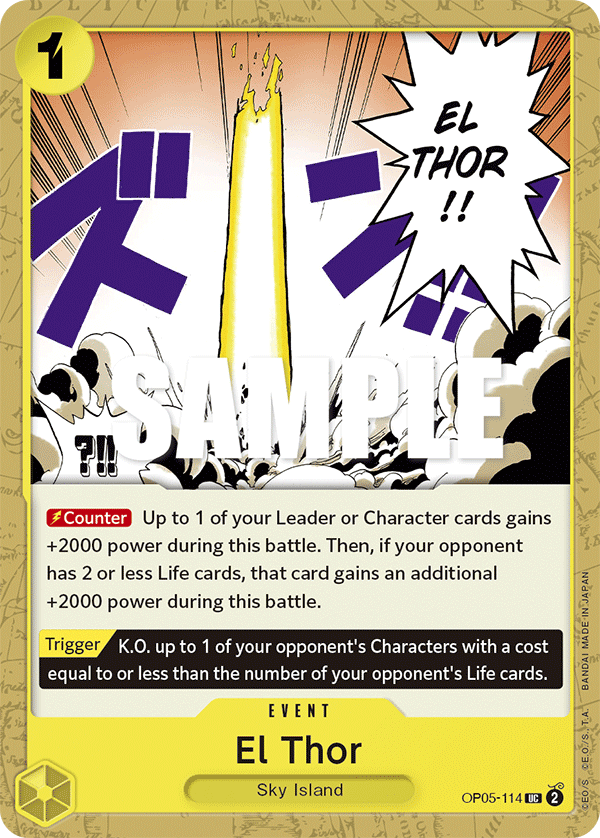 El Thor - OP05-114 - AWAKENING OF THE NEW ERA