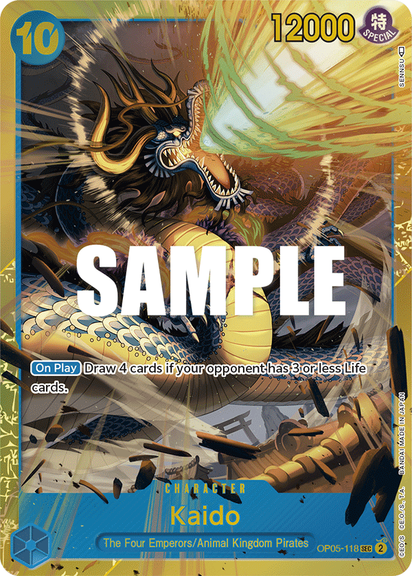 Kaido - OP05-118 - AWAKENING OF THE NEW ERA