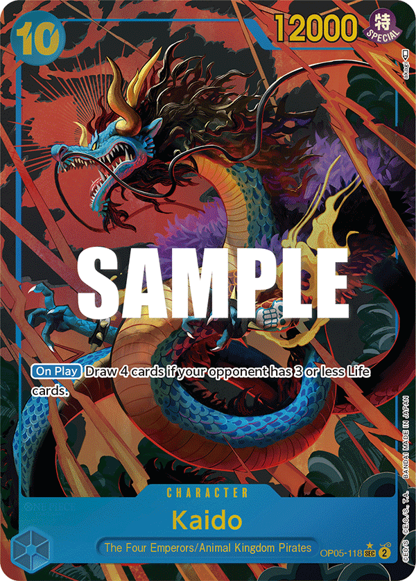 Kaido (Alternate Art) - OP05-118 - AWAKENING OF THE NEW ERA