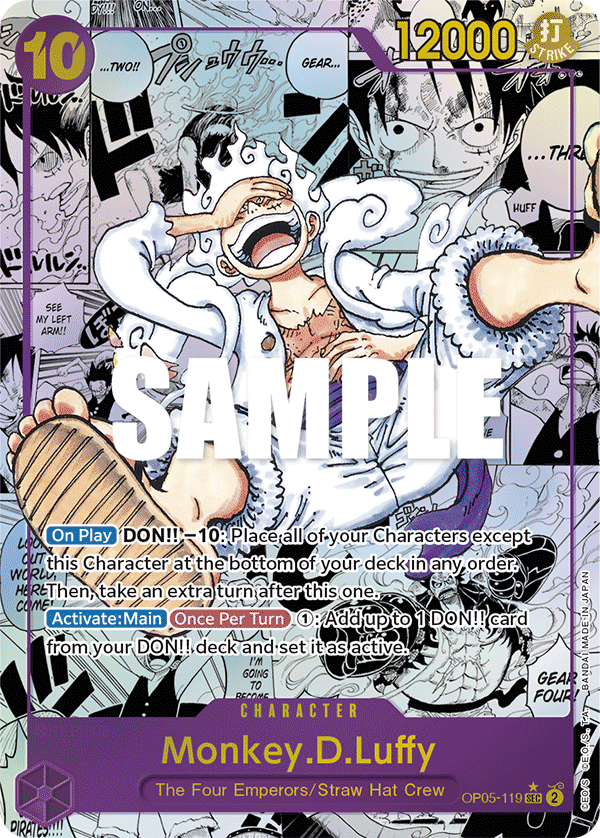 Monkey.D.Luffy (Manga) - OP05-119 - AWAKENING OF THE NEW ERA