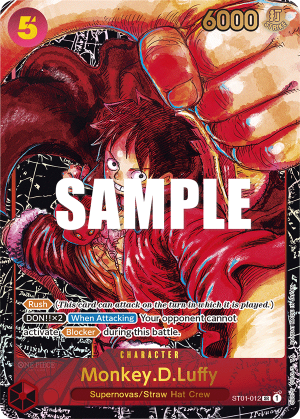 Monkey.D.Luffy (Alternate Art) - ST01-012 - AWAKENING OF THE NEW ERA