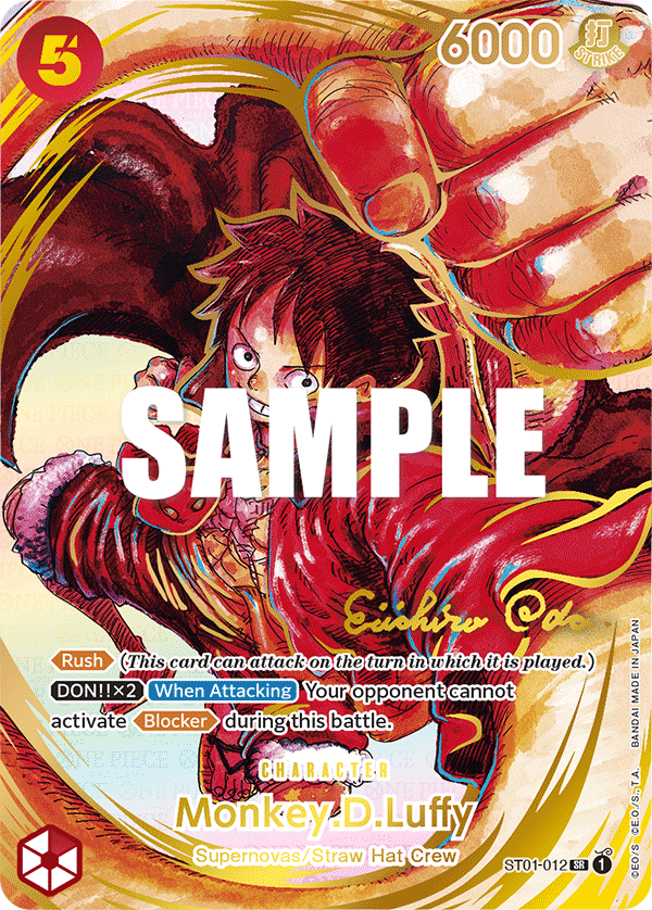 Monkey.D.Luffy - ST01-012 - AWAKENING OF THE NEW ERA