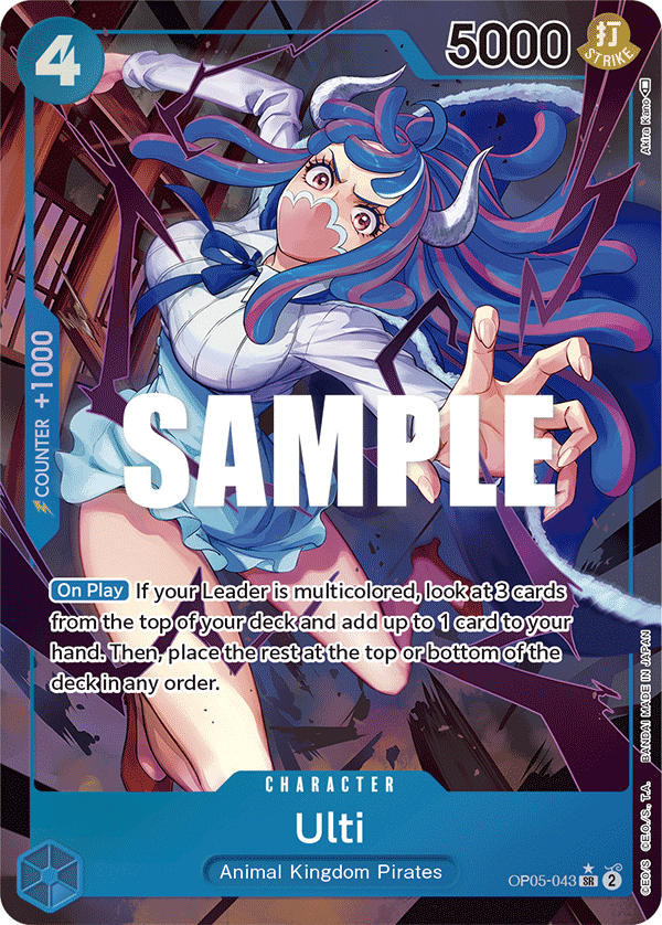 Ulti (Alternate Art) - OP05-043 - AWAKENING OF THE NEW ERA