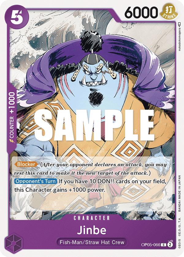 Jinbe - OP05-066 - AWAKENING OF THE NEW ERA