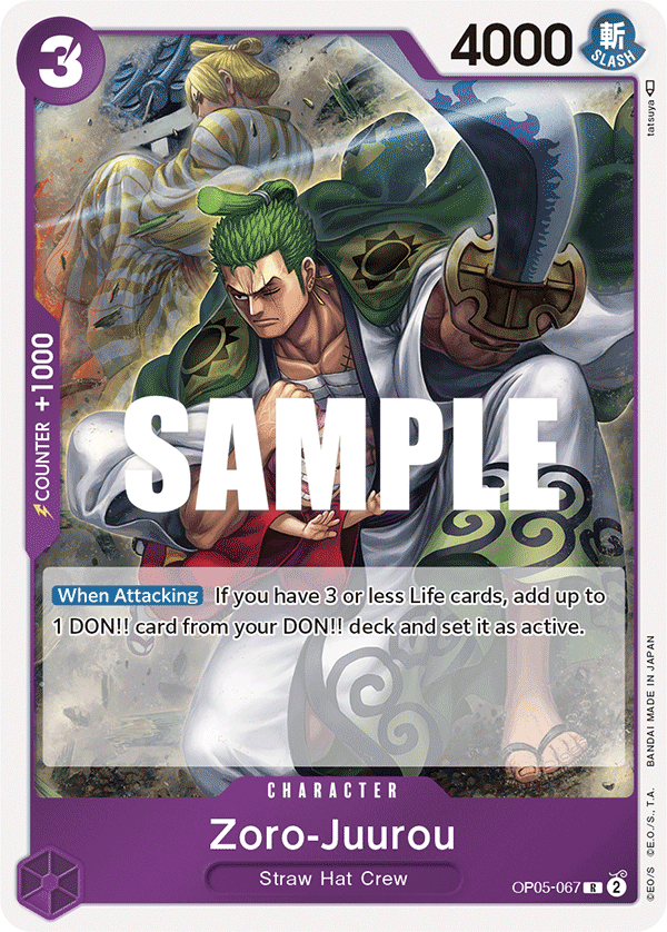 Zoro-Juurou - OP05-067 - AWAKENING OF THE NEW ERA