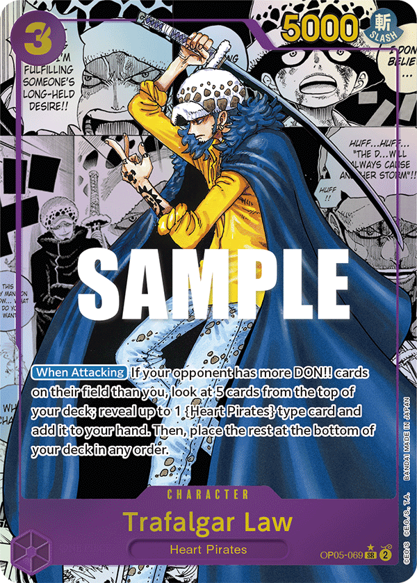 Trafalgar Law (Manga) - OP05-069 - AWAKENING OF THE NEW ERA