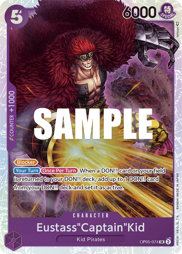 Eustass"Captain"Kid - OP05-074 - AWAKENING OF THE NEW ERA