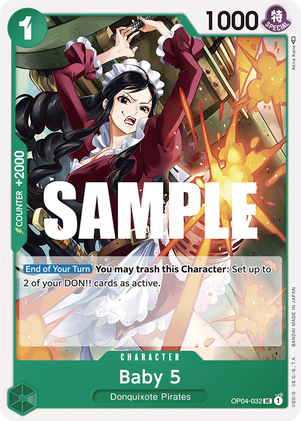 Baby 5 - OP04-032 - KINGDOMS OF INTRIGUE
