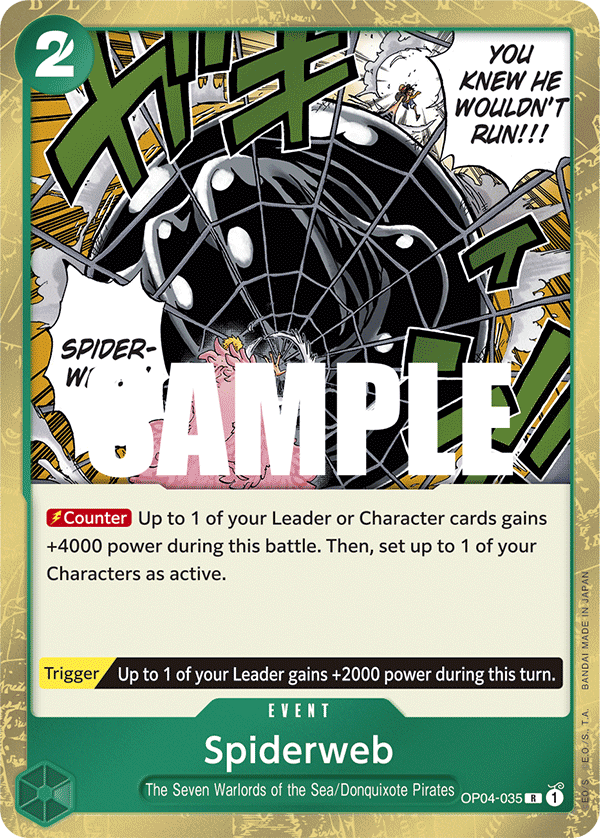 Spiderweb - OP04-035 - KINGDOMS OF INTRIGUE