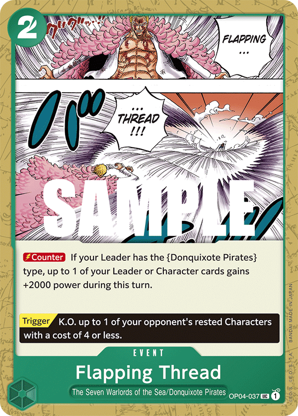 Flapping Thread - OP04-037 - KINGDOMS OF INTRIGUE