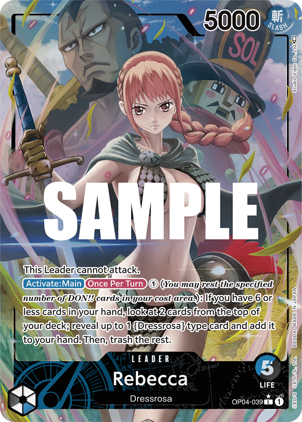 Rebecca (Alternate Art) - OP04-039 - KINGDOMS OF INTRIGUE