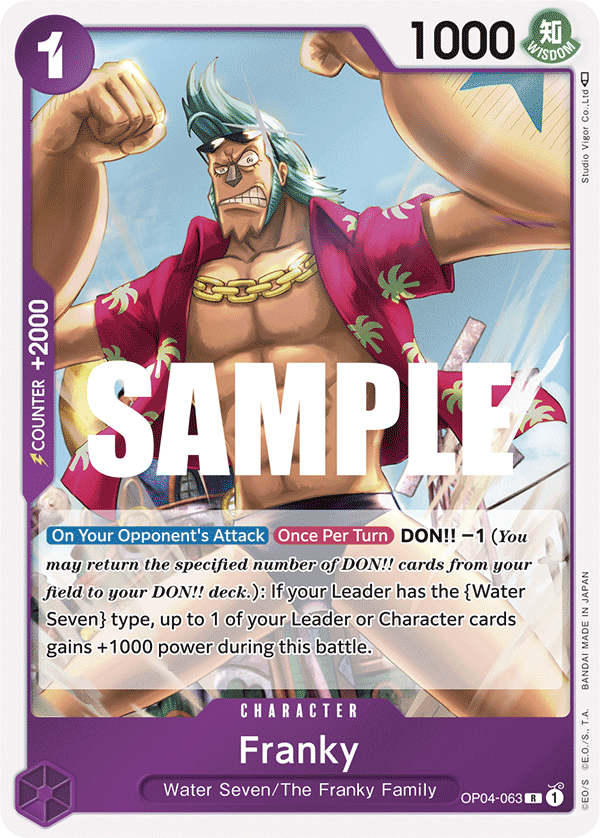 Franky - OP04-063 - KINGDOMS OF INTRIGUE