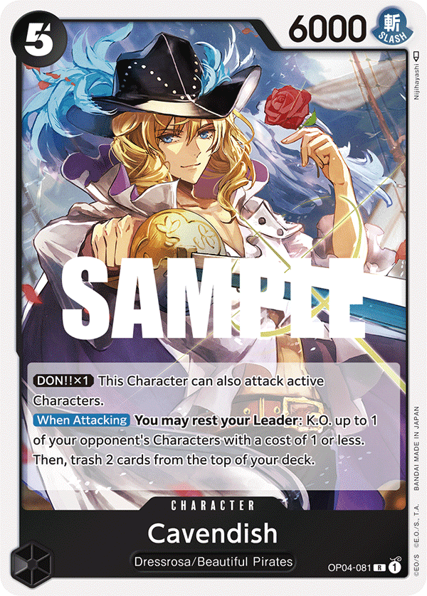 Cavendish - OP04-081 - KINGDOMS OF INTRIGUE