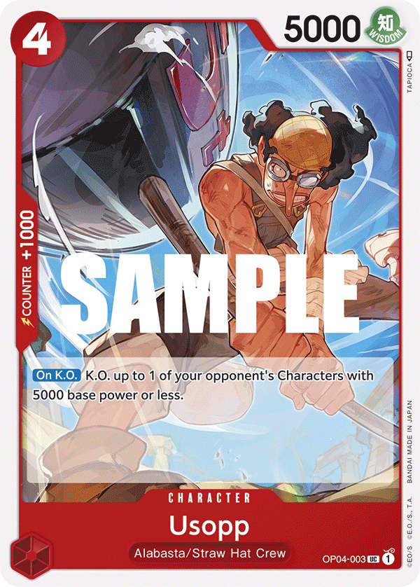 Usopp - OP04-003 - KINGDOMS OF INTRIGUE